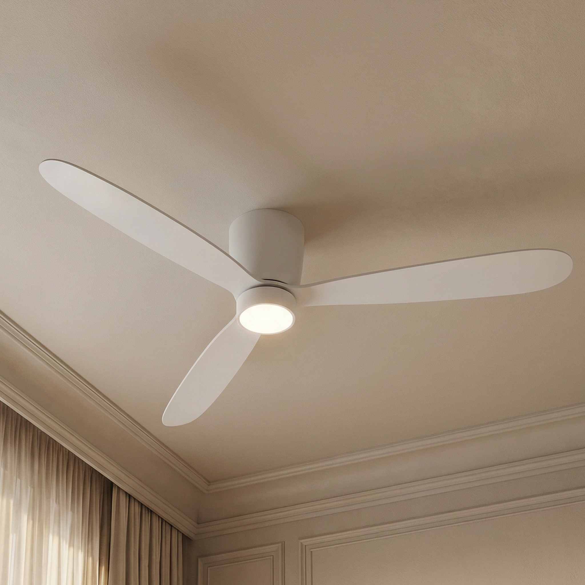 Sirocco 132 cm (10-25 m²) Ceiling Fan – 3 ABS Blades