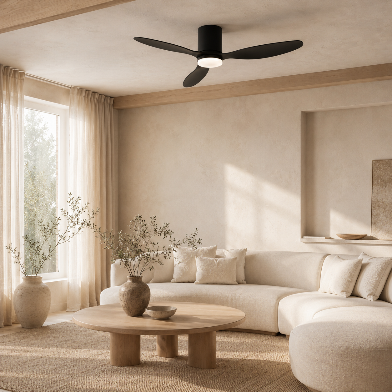 Binibeca 132 cm Ceiling Fan – 3 Blades