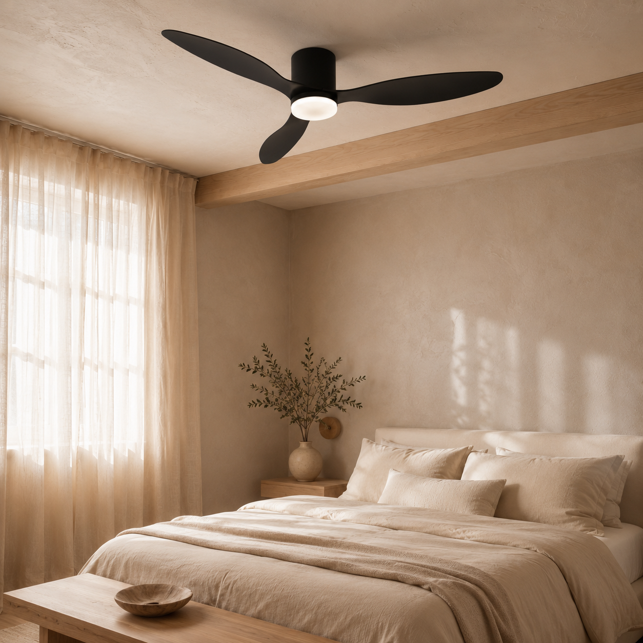 Binibeca 132 cm Ceiling Fan – 3 Blades