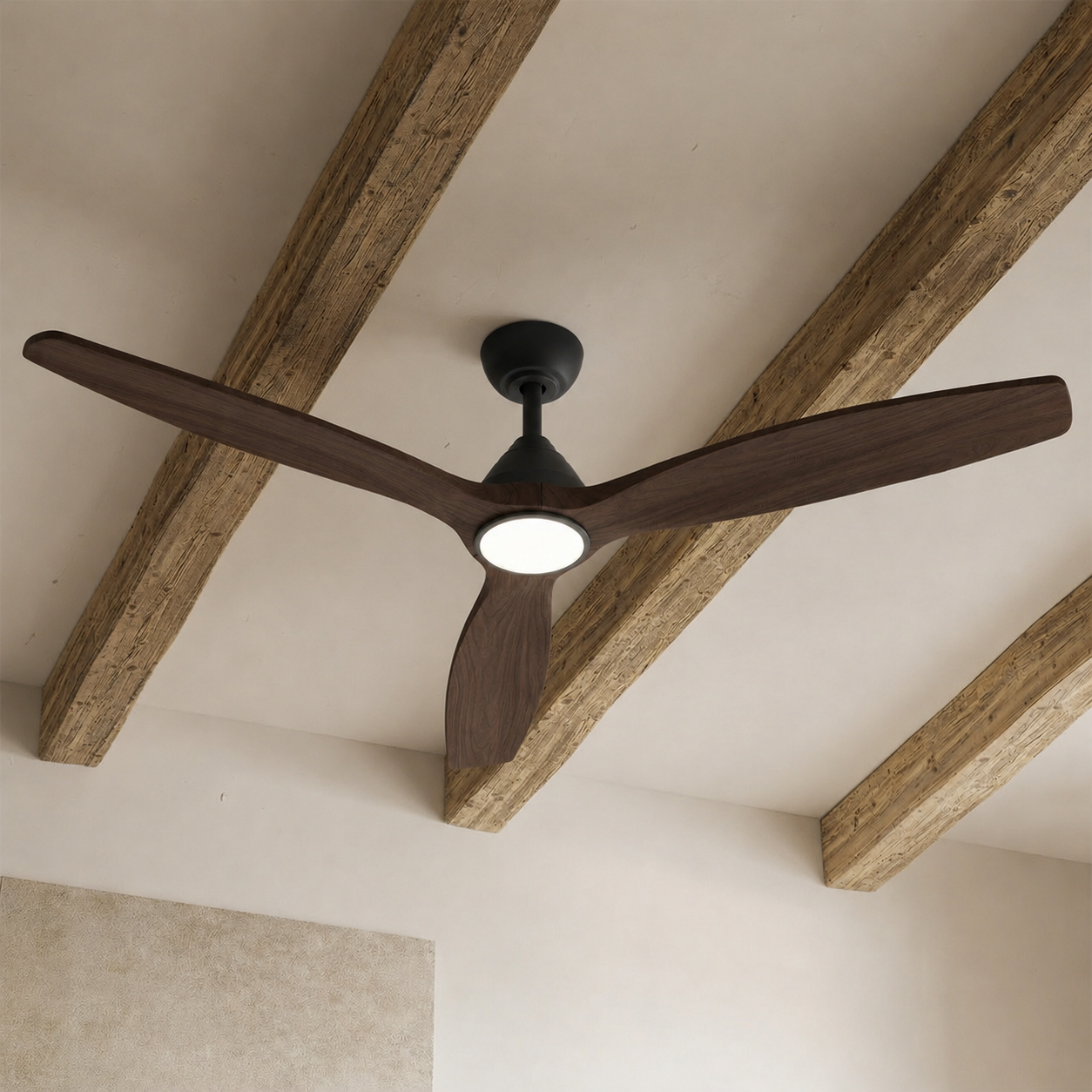 Dolomiti Wooden Ceiling Fan (132 cm / 112 cm)