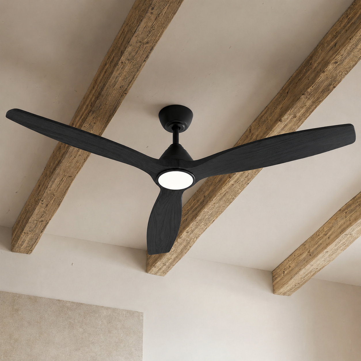 Dolomiti Wooden Ceiling Fan (132 cm / 112 cm)