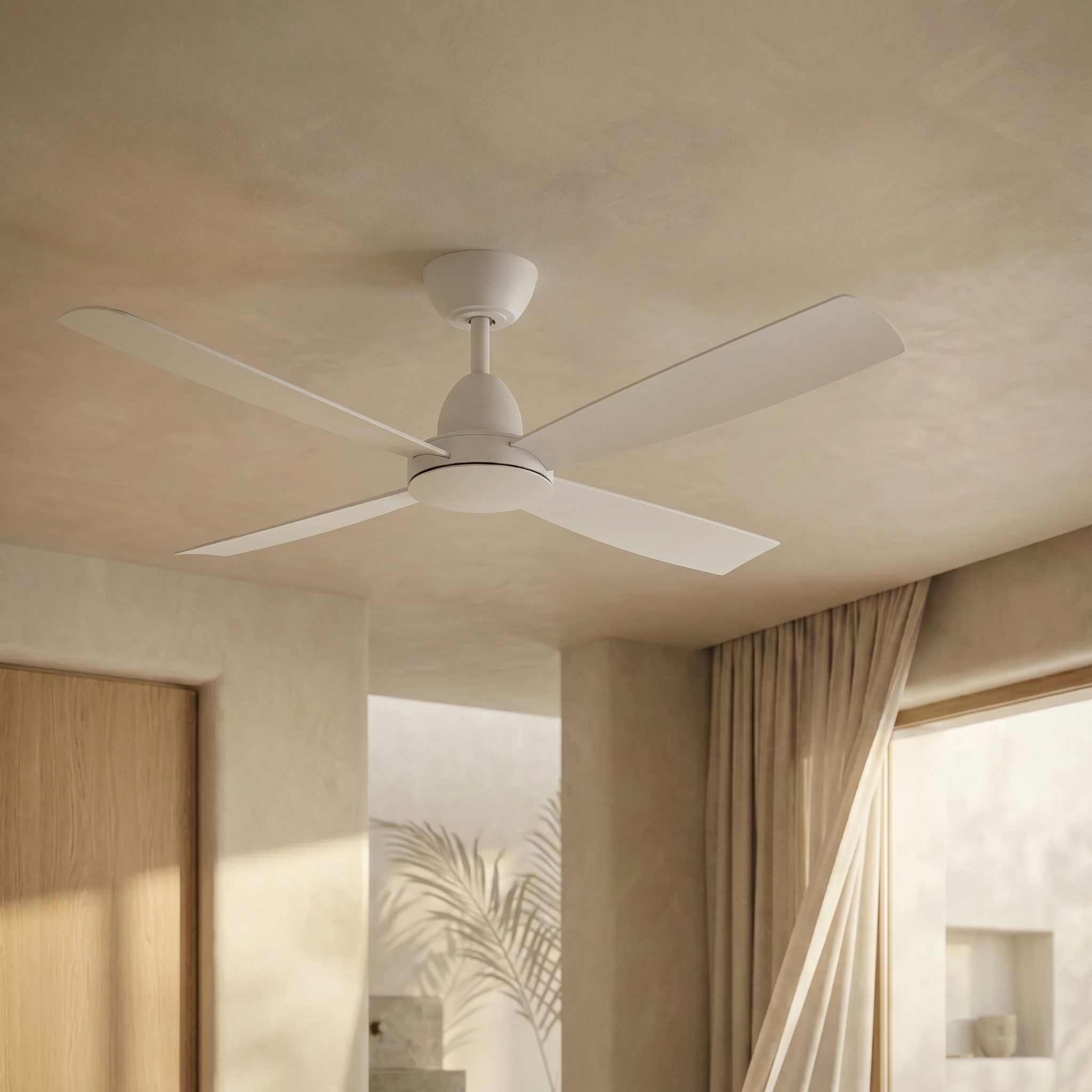 Saona 122cm Ceiling Fan (7–20 m²) – 4 ABS Blades
